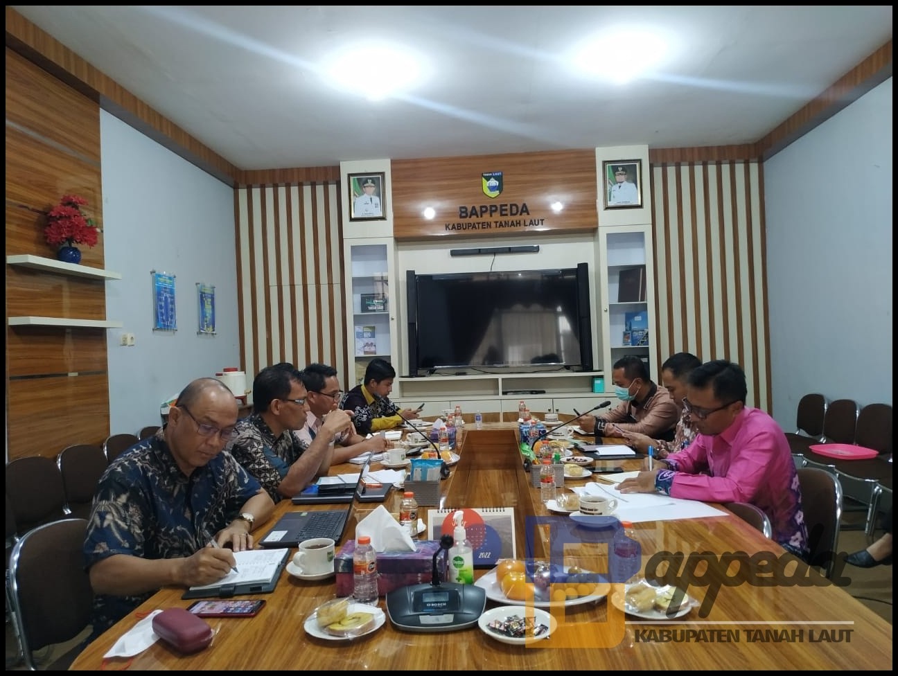 Koordinasi NUWSP dengan Pemerintah Kabupaten Tanah Laut