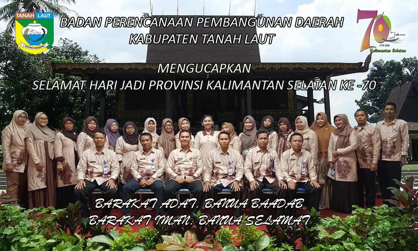 Selamat Hari Jadi Provinsi Kalimantan Selatan Ke-70