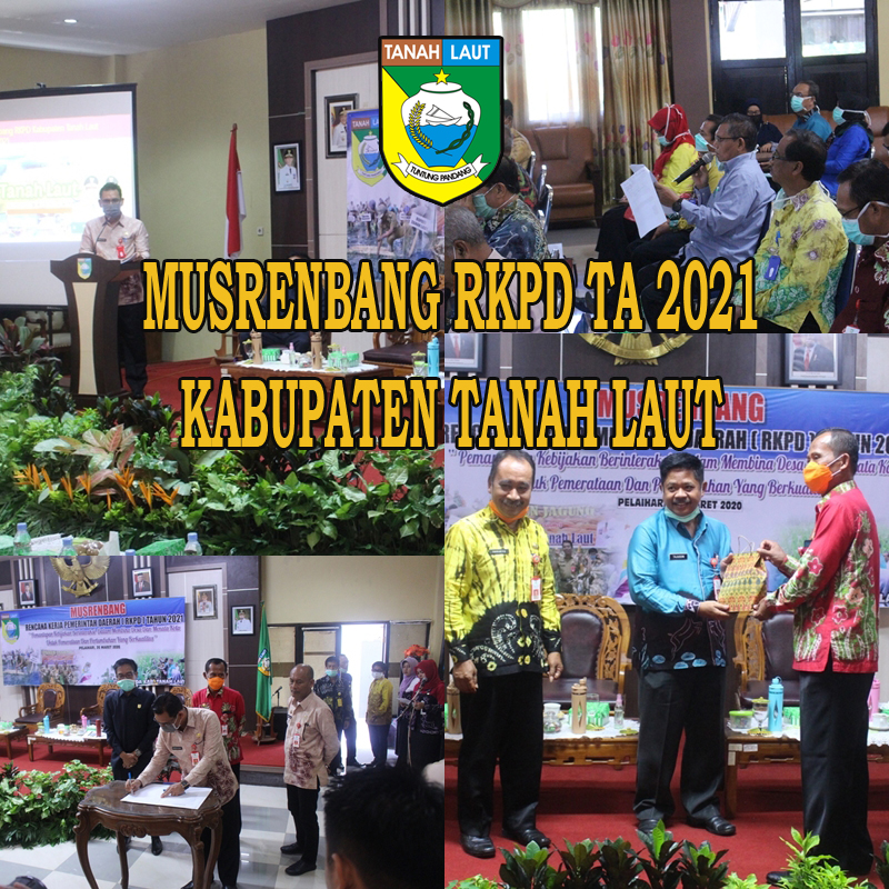 Musrenbang RKPD Tahun Anggaran 2021 Kabupaten Tanah Laut - (Ada 10 foto)