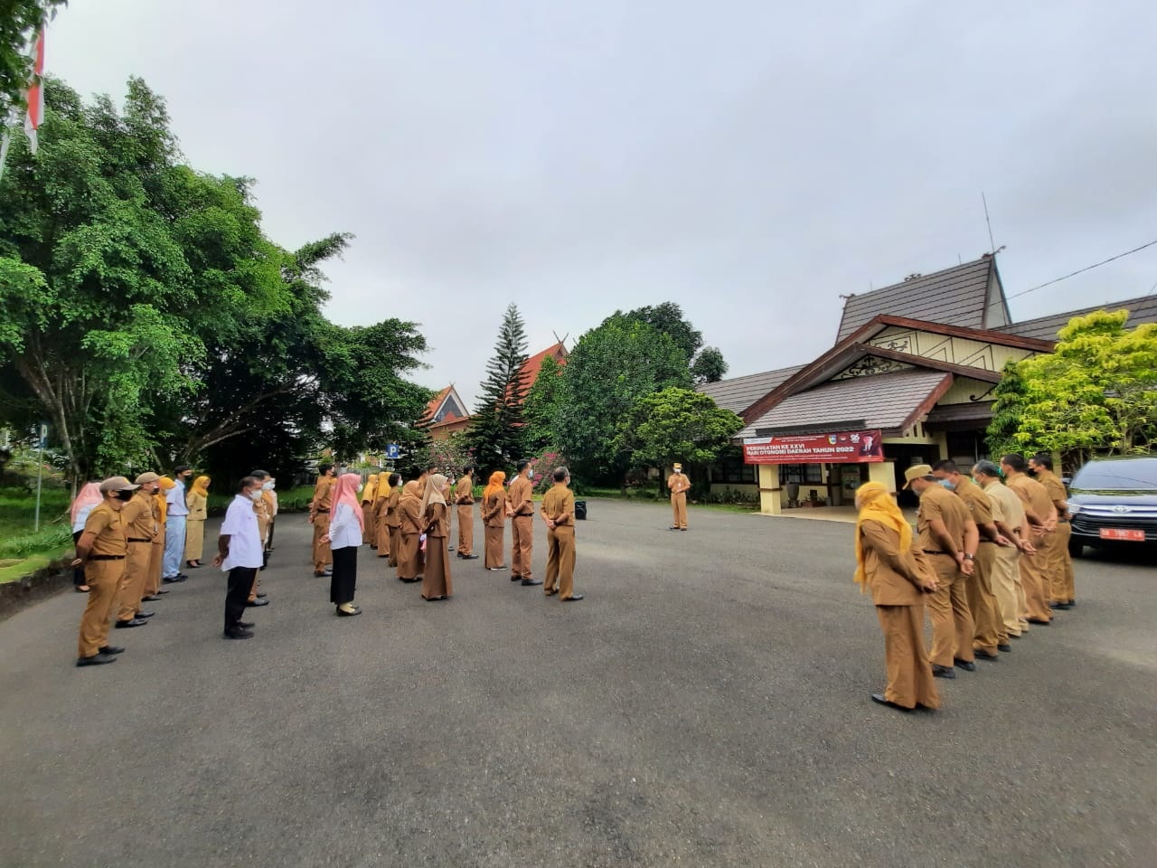 Apel Pagi Pasca Lebaran 2022