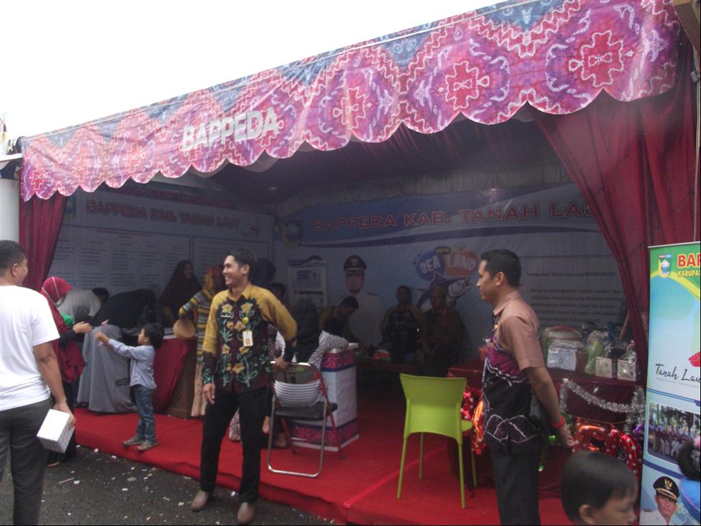 Stand Bappeda tala expo 2019 hari ke 3